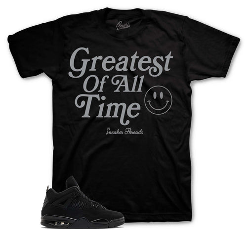 Retro 4 Black Cat Goat Shirt