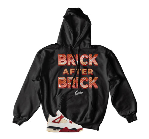 Retro 4 Brick After Brick Wall Hoody