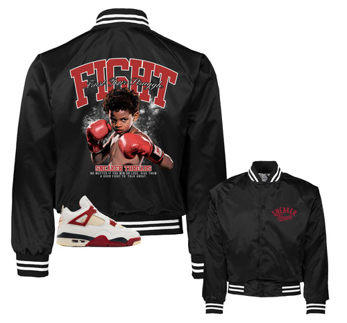 Retro 4 Brick After Brick Trust Your struggle Insulated Jacket