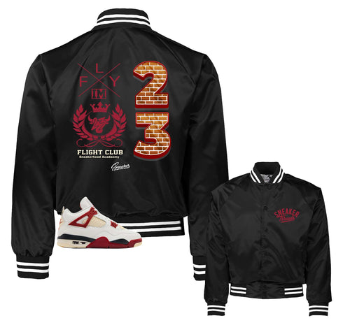 Retro 4 Brick After Brick Flight Crest Insulated Jacket