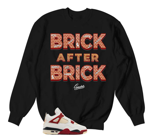 Retro 4 Brick After Brick Wall Sweater