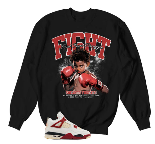 Retro 4 Brick After Brick Trust Your Struggle Sweater