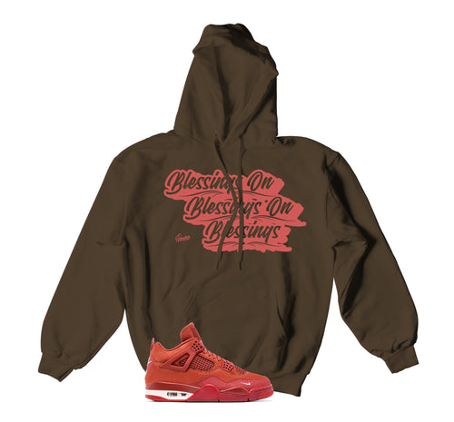 Retro 4 Brick By Brick Blessings Hoody