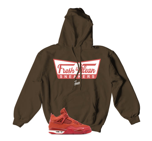 Retro 4 Brick By Brick Fresh Klean Hoody