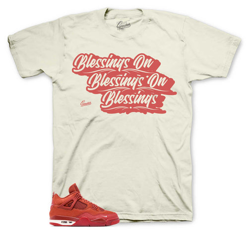 Retro 4 Brick By Brick Blessings Shirt