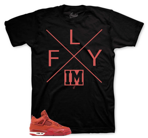 Retro 4 Brick By Brick I'm Fly Shirt