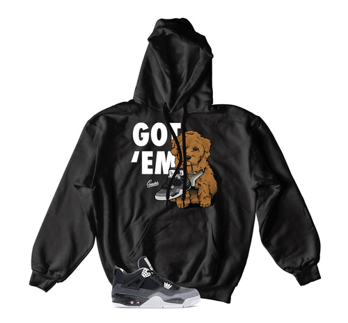Retro 4 Fear Got Em Hoodie