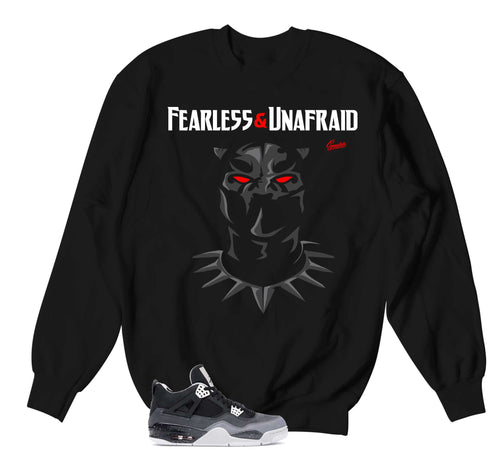 Retro 4 Fear Fearless Sweater