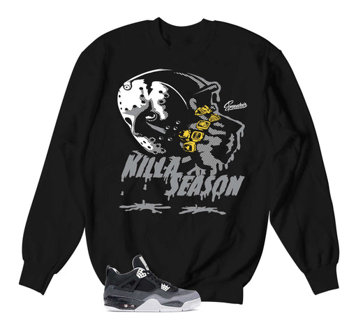 Retro 4 Fear Killa Season Sweater