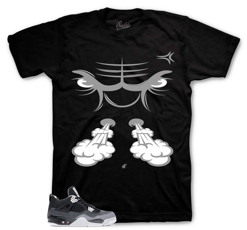 Retro 4 Fear Raging Face Shirt