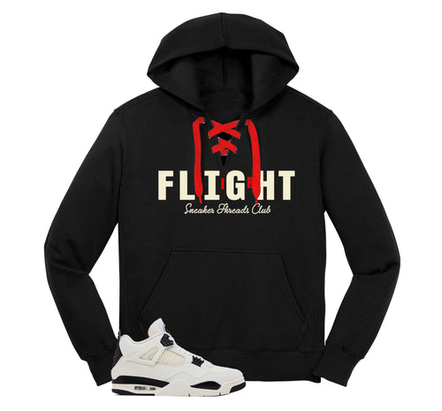 Retro 4 Flight Club Air Laces Hoody