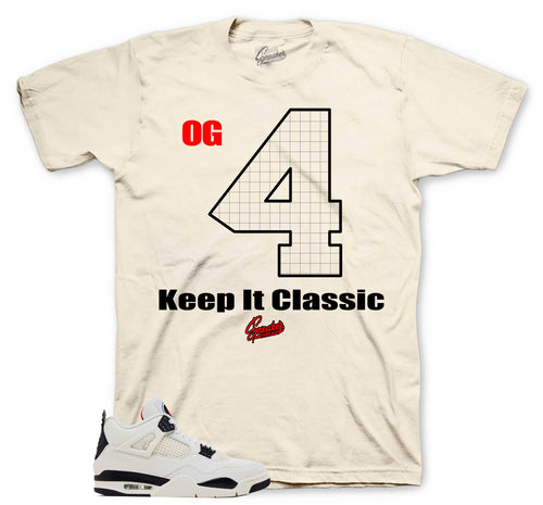 Retro 4 Flight Club Keep it Classic Shirt