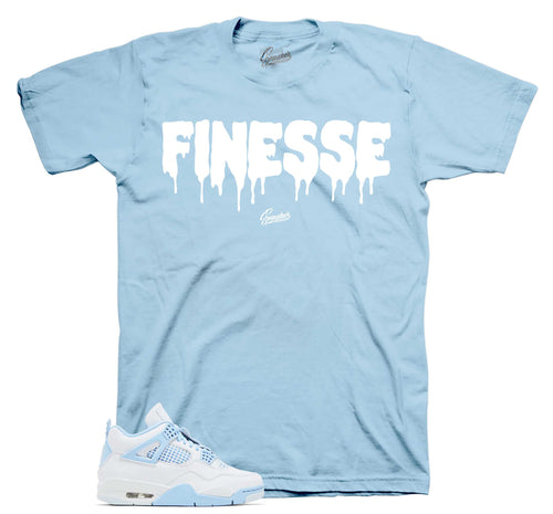 Retro 4 "Forget Me Not" Finesse Shirt