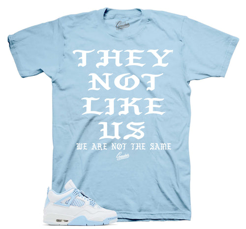 Retro 4 "Forget Me Not" Not Like Us Shirt