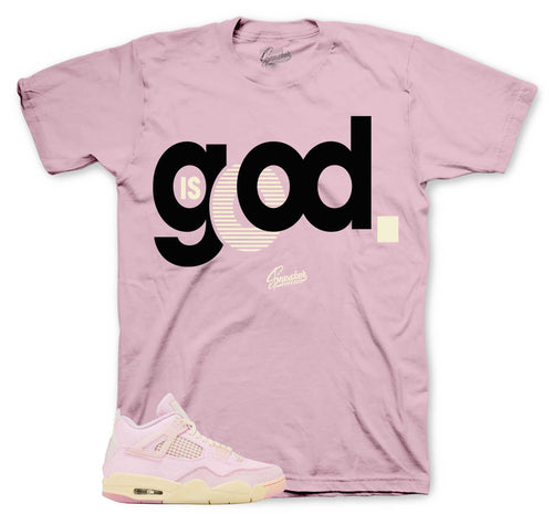 Retro 4 Iced Carmine God is Good Shirt