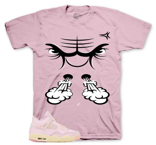 Retro 4 Iced Carmine Raging Face Shirt