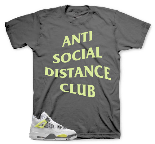 Retro 4 Lemon Twist Social Distance Shirt