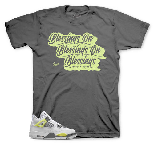 Retro 4 Lemon Twist Blessings Shirt