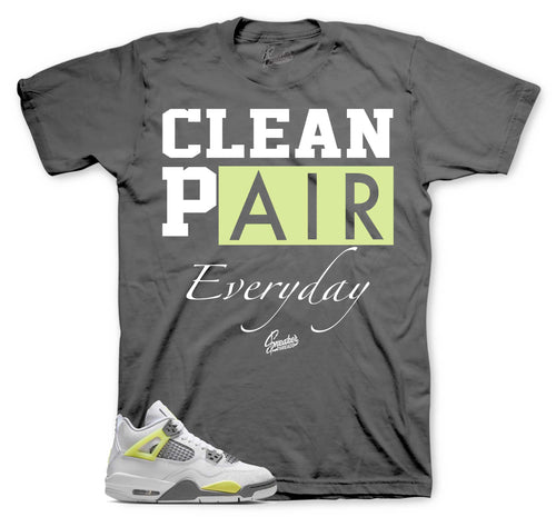 Retro 4 Lemon Twist Clean Pair Shirt