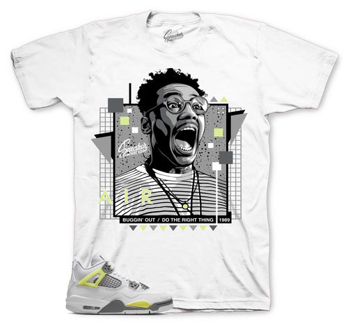 Retro 4 Lemon Twist Buggin Out Shirt