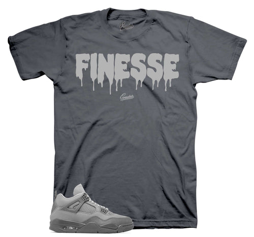 Retro 4 Wet Cement Finesse Shirt
