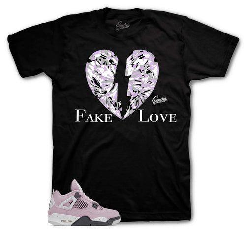 Retro 4 Orchid Fake Love Shirt