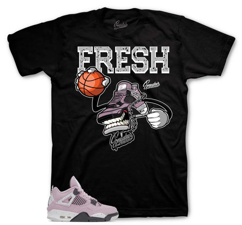 Retro 4 Orchid Fly kicks Shirt