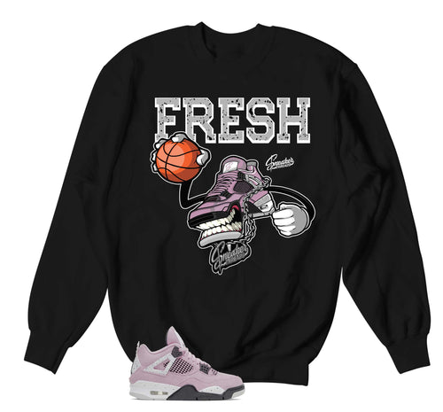 Retro 4 Orchid Fly Kicks Sweater