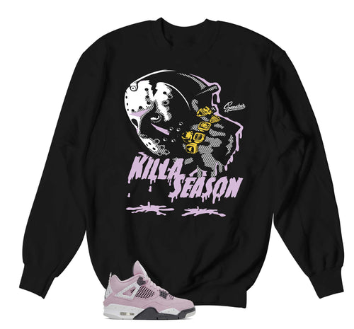 Retro 4 Orchid Killa Season Sweater