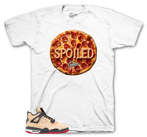 Retro 4 Pizza Spoiled Shirt