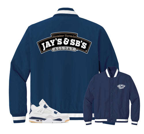 Retro 4 SB Navy Jays N SBs Insulated Jacket