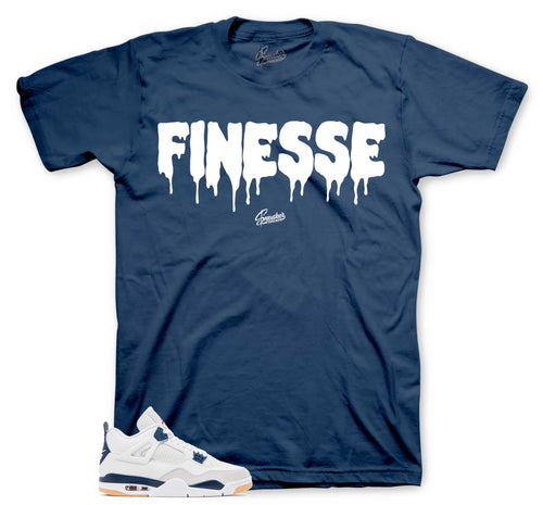 Retro 4 SB Navy Finesse Shirt