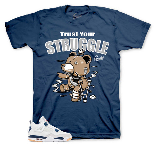 Retro 4 SB Navy Struggle Trust Your Struggle Shirt