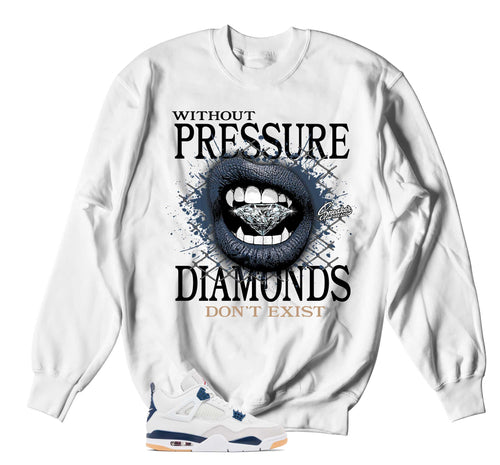 Retro 4 SB Navy Without Pressure Sweater