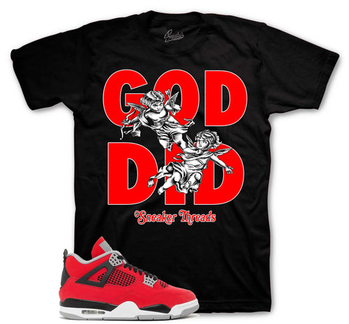 Retro 4 Toro Bravo God Did Shirt