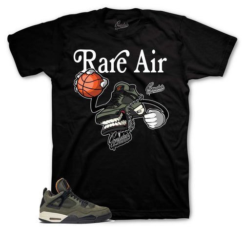 Retro 4 Deep Green Fly Kicks Shirts