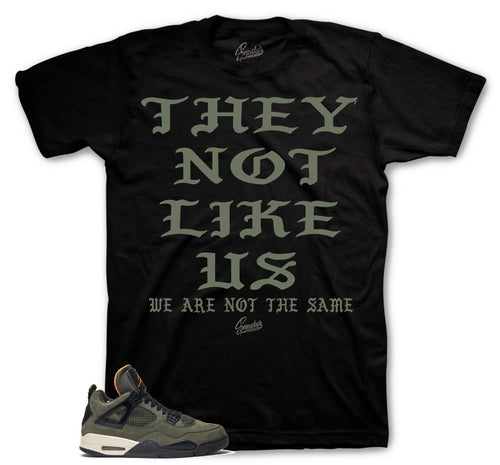 Retro 4 Deep Green Not Like Us Shirts
