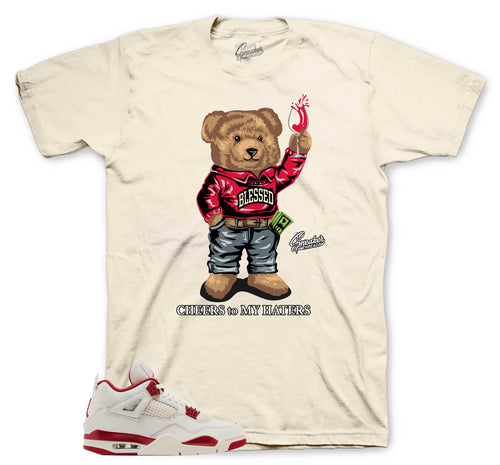 Retro 4 Valentine's Day Cheers Bear Shirt