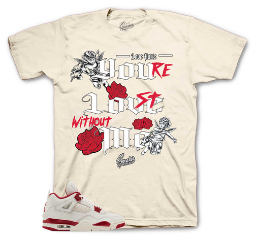 Retro 4 Valentine's Day Love Hurts Shirt