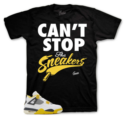 Retro 4 Vivid Sulfur Can't Stop Shirt