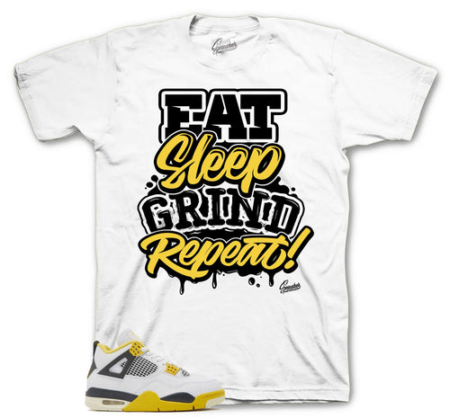 Retro 4 Vivid Sulfur Daily Routine Shirt