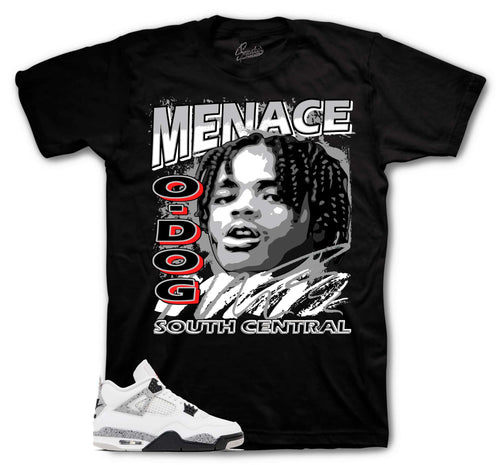 Retro 4 White Cement Nineties Shirt