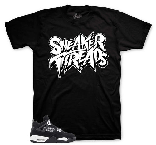 Retro 4 White Thunder ST Bolt Shirt