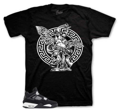 Retro 4 White Thunder Archangel Shirt