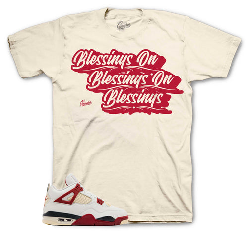 Retro 4 Brick After Brick Blessings Shirt
