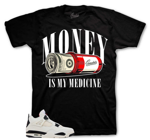 Retro 4 Flight Club Money Medicine Shirt