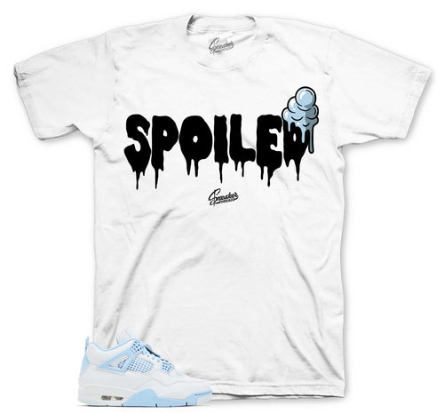 Retro 4 "Forget Me Not" Spoiled Shirt