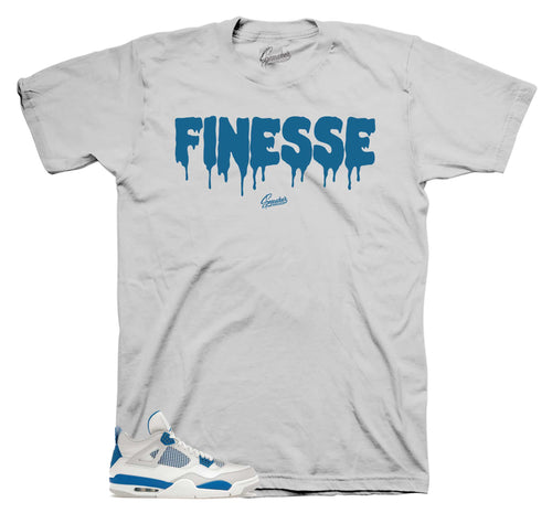 Retro 4 Industrial Blue Finesse Shirt