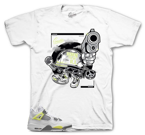 Retro 4 Lemon Twist Born To Be Ill Shirt