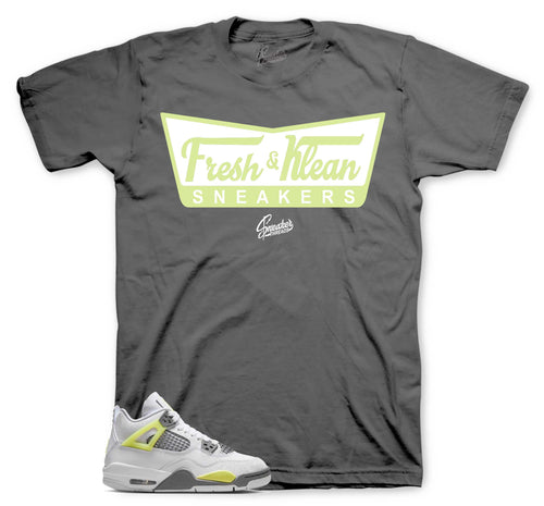 Retro 4 Lemon Twist Fresh Klean Shirt